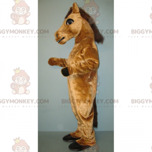 Kostým maskota Tan Horse BIGGYMONKEY™ - Koňské maskoti - BIGGYMONKEY_015352 - BiggyMonkey.com