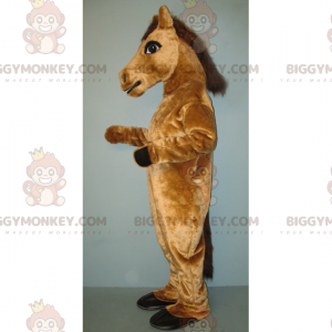 Tan Horse BIGGYMONKEY™ Mascot Costume - Biggymonkey.com
