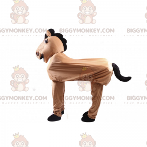 Costume da mascotte cavallo a quattro zampe BIGGYMONKEY™ -