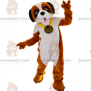 BIGGYMONKEY™ Goat Mascot Costume in Austrian Dress -