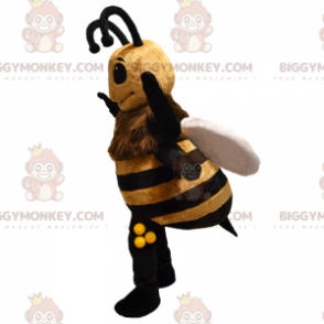 Στολή μασκότ κατσίκας BIGGYMONKEY™ με αυστριακό φόρεμα -