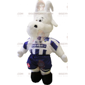 Disfraz de mascota de cabra de fútbol BIGGYMONKEY™ - Animales de granja - BIGGYMONKEY_015361 - BiggyMonkey.com