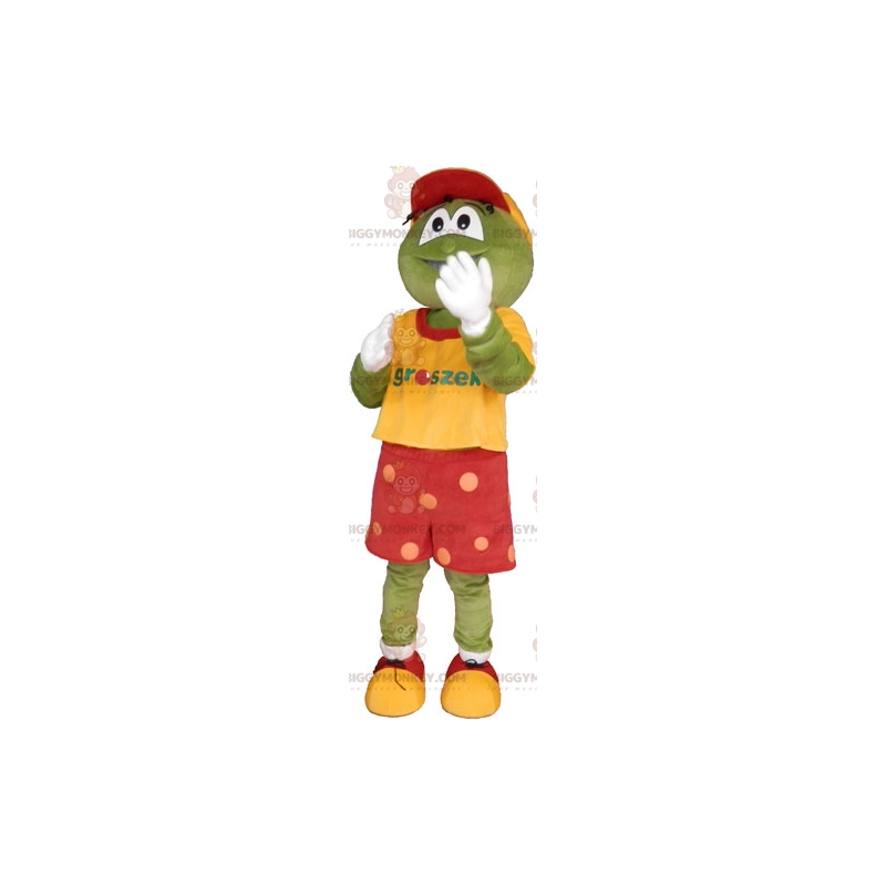 BIGGYMONKEY™ Costume da mascotte Cervo in costume da calciatore BIGGYMONKEY™ Costume da mascotte Cervo in costume da calciatore