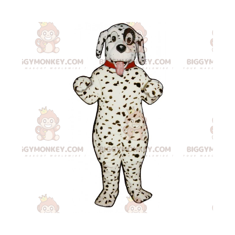 Costume da mascotte cane BIGGYMONKEY™ - Dalmata con collare - Costume da mascotte cane BIGGYMONKEY™ - Dalmata con collare -
