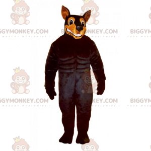 Hund BIGGYMONKEY™ Maskotdräkt - Doberman - BiggyMonkey maskot
