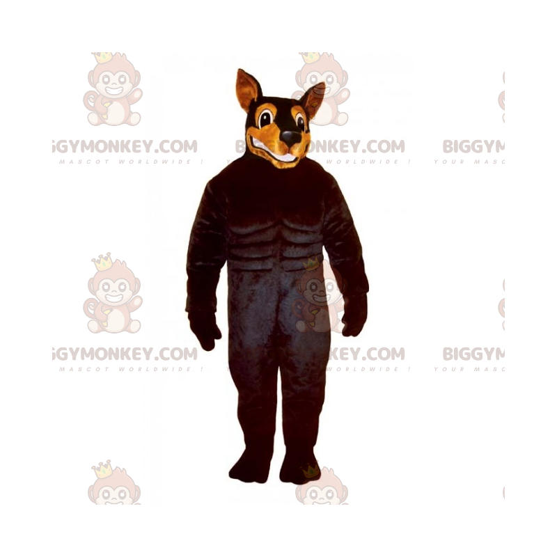 Dog BIGGYMONKEY™ Mascot Costume - Doberman - Biggymonkey.com Dog BIGGYMONKEY™ Mascot Costume - Doberman - Biggymonkey.com