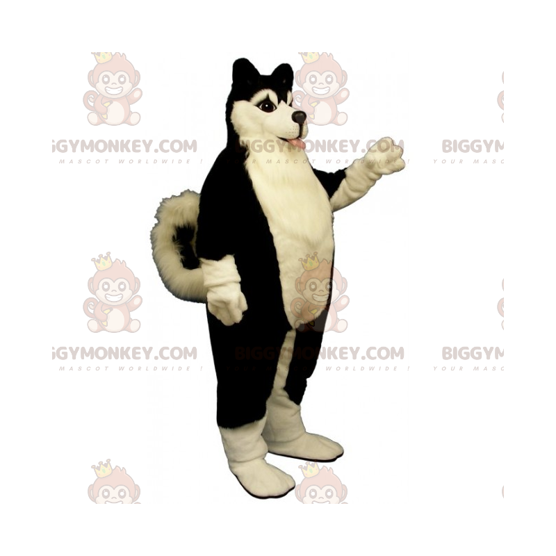 Dog BIGGYMONKEY™ Mascot Costume - Black Husky - Biggymonkey.com Dog BIGGYMONKEY™ Mascot Costume - Black Husky - Biggymonkey.com