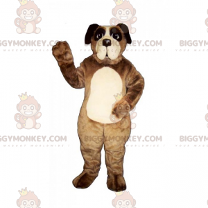 Koiran BIGGYMONKEY™ maskottiasu - bernhardinkoira -