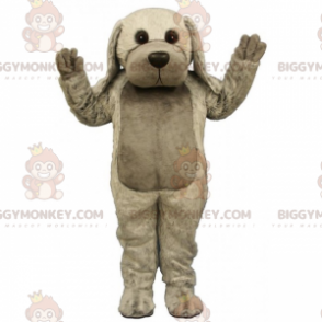 Disfraz de mascota gris de perro de orejas largas BIGGYMONKEY™