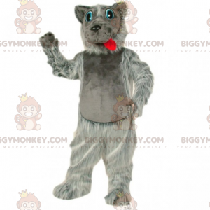 Blue Eyed Dog BIGGYMONKEY™ Mascot Costume - Biggymonkey.com