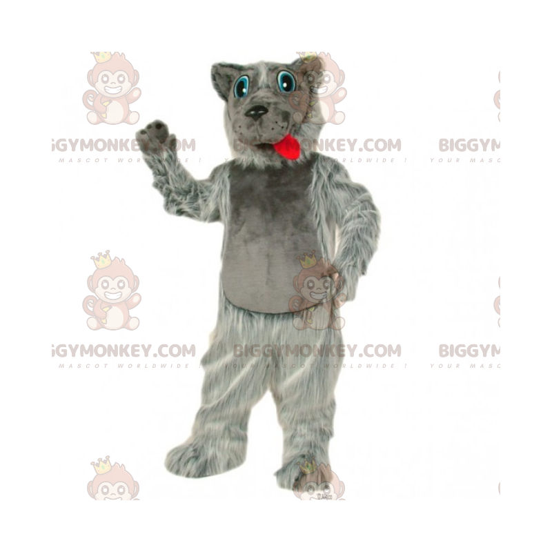 Blauwogige hond BIGGYMONKEY™ mascottekostuum - Biggymonkey.com Blauwogige hond BIGGYMONKEY™ mascottekostuum - Biggymonkey.com