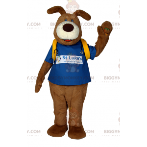 Costume da mascotte cane BIGGYMONKEY™ con accessori medico -