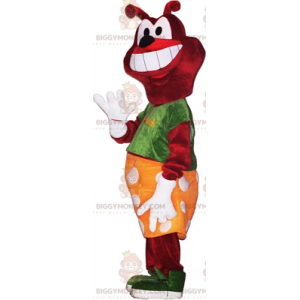 Costume da mascotte cane con gonna BIGGYMONKEY™ -