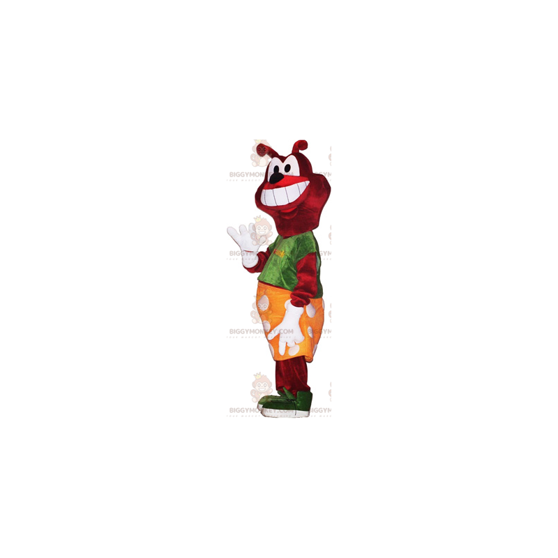Costume da mascotte cane con gonna BIGGYMONKEY™ - Costume da mascotte cane con gonna BIGGYMONKEY™ -