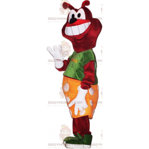 Costume da mascotte cane con gonna BIGGYMONKEY™ -