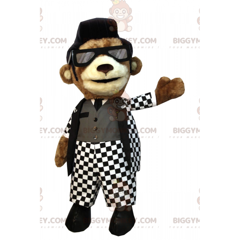 BIGGYMONKEY™ Rock'n'Roll Outfit Dog Mascot Costume - BIGGYMONKEY™ Rock'n'Roll Outfit Dog Mascot Costume -