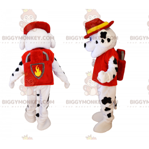 BIGGYMONKEY™ Maskottchen-Kostüm Dalmatiner-Welpe im
