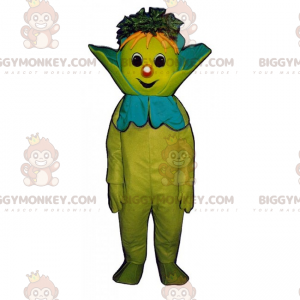 Cabbage BIGGYMONKEY™ Mascot Costume With Smiling Face -