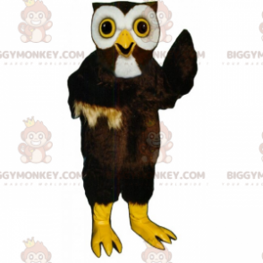 Big Eyed Owl BIGGYMONKEY™ maskotkostume - Fuglemaskot - BIGGYMONKEY_015450 - BiggyMonkey.com