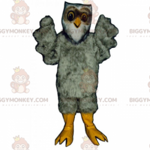 Grijze uil BIGGYMONKEY™ mascottekostuum - Vogel mascotte - BIGGYMONKEY_015452 - BiggyMonkey.com
