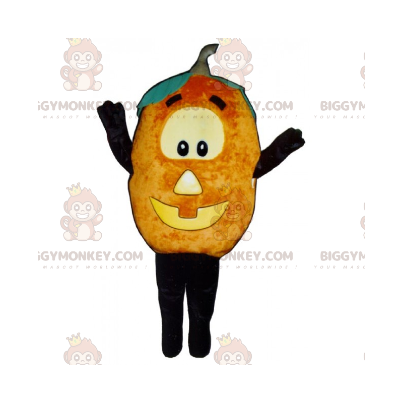 Halloween Face Pumpkin BIGGYMONKEY™ maskottiasu - Halloween Face Pumpkin BIGGYMONKEY™ maskottiasu -