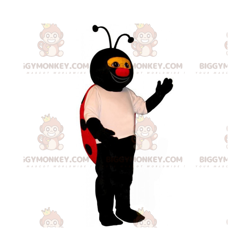 Kostium Maskotka Biedronka z Czerwonym Nosem BIGGYMONKEY™ - Kostium Maskotka Biedronka z Czerwonym Nosem BIGGYMONKEY™ -