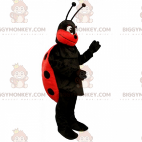 Fantasia de mascote de joaninha de bolinhas pretas BIGGYMONKEY™