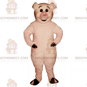 Big Grinning Pig BIGGYMONKEY™ maskottiasu - Sikojen maskotit - BIGGYMONKEY_015479 - BiggyMonkey.com