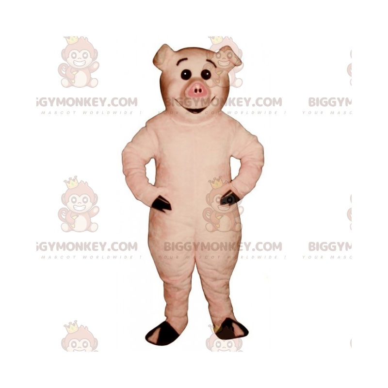 Big Grinning Pig BIGGYMONKEY™ maskotkostyme - Grisemaskotter - BIGGYMONKEY_015479 - BiggyMonkey.com