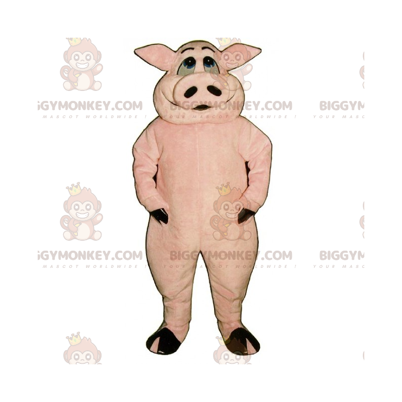 Smilende gris BIGGYMONKEY™ maskotkostume - Biggymonkey.com Smilende gris BIGGYMONKEY™ maskotkostume - Biggymonkey.com