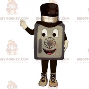 Kostým maskota Vault BIGGYMONKEY™ s kloboukem – Biggymonkey.com