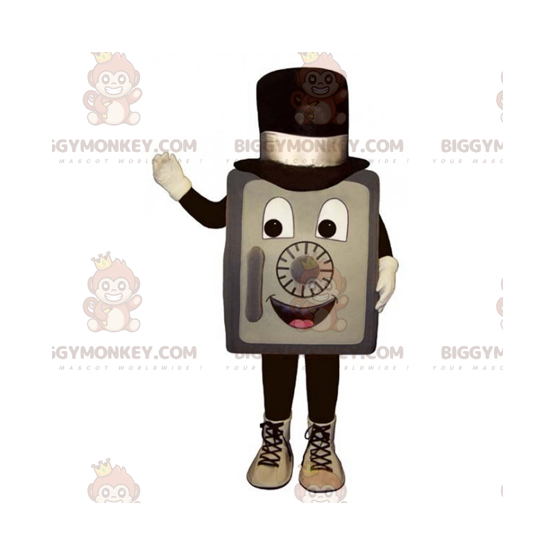 Vault BIGGYMONKEY™ maskotkostume med hat - Biggymonkey.com Vault BIGGYMONKEY™ maskotkostume med hat - Biggymonkey.com