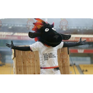 2015 FIFA Black Sheep BIGGYMONKEY™ Mascot Costume -