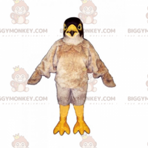 Fantasia de mascote de corvo bege BIGGYMONKEY™ - Mascote pássaro - BIGGYMONKEY_015506 - BiggyMonkey.com
