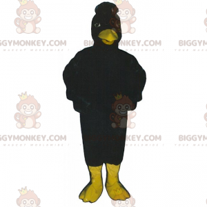 Svart kråka BIGGYMONKEY™ maskotdräkt - BiggyMonkey maskot