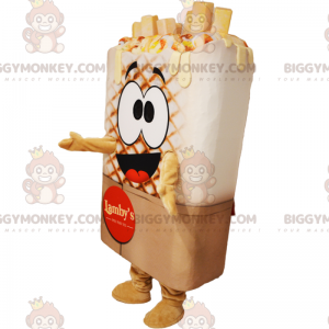 Fries Cone BIGGYMONKEY™ Mascot Costume - Biggymonkey.com