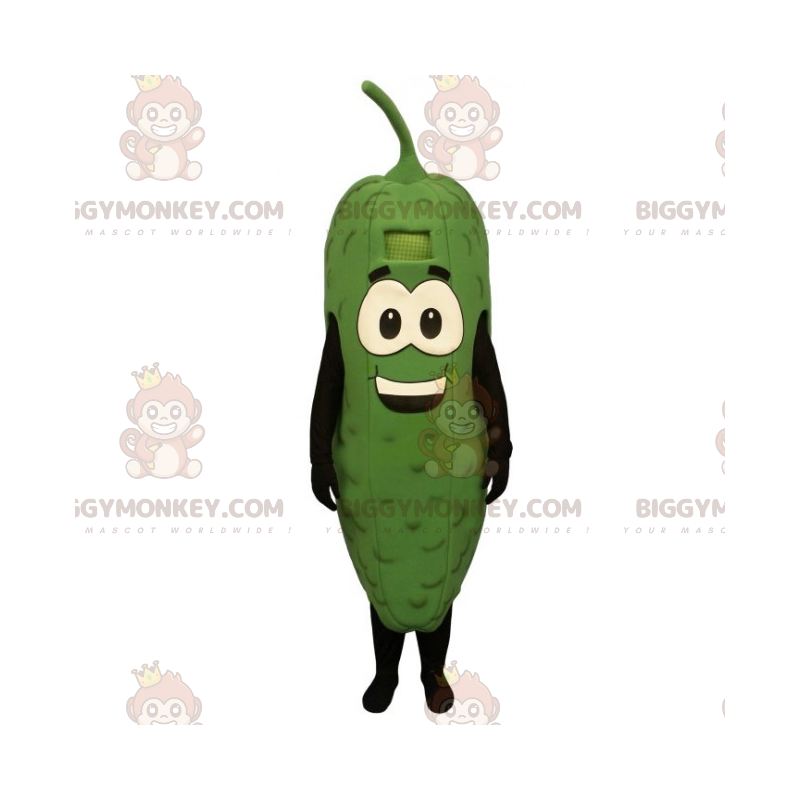Big Eyes Pickle BIGGYMONKEY™ maskotkostume - Biggymonkey.com Big Eyes Pickle BIGGYMONKEY™ maskotkostume - Biggymonkey.com