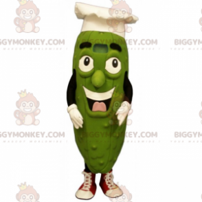 Pickle BIGGYMONKEY™ Maskottchenkostüm mit Kochmütze - Herren Maskottchen - BIGGYMONKEY_015513 - BiggyMonkey.com