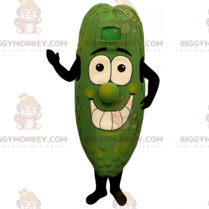 Smiling Pickle BIGGYMONKEY™ maskotdräkt - Grönsaksmaskot - BIGGYMONKEY_015514 - BiggyMonkey.com