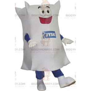 Στολή μασκότ BIGGYMONKEY™ White Cushion - Μη ταξινομημένες μασκότ - BIGGYMONKEY_015517 - BiggyMonkey.com