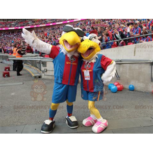 2 BIGGYMONKEY's witte zeemeeuwvogelmascotte - Biggymonkey.com