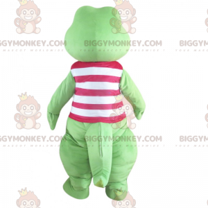 Στολή μασκότ Crocodile BIGGYMONKEY™ με κόκκινο Sailor Top - Μασκότ κροκόδειλου - BIGGYMONKEY_015535 - BiggyMonkey.com