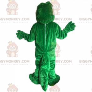 Krokodille BIGGYMONKEY™ maskotkostyme med grønne øyne - Krokodille maskot - BIGGYMONKEY_015536 - BiggyMonkey.com