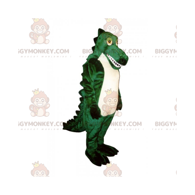 Στολή μασκότ White Bellied Crocodile BIGGYMONKEY™ - Μασκότ κροκόδειλου - BIGGYMONKEY_015537 - BiggyMonkey.com