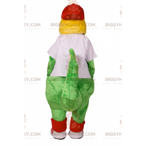 Crocodile BIGGYMONKEY™ Mascot Costume In Sportswear -