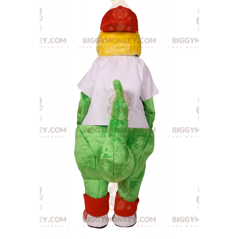 Costume da mascotte coccodrillo BIGGYMONKEY™ in abbigliamento Costume da mascotte coccodrillo BIGGYMONKEY™ in abbigliamento