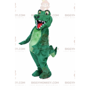 Smilende krokodille BIGGYMONKEY™ maskotkostume - Krokodille maskot - BIGGYMONKEY_015547 - BiggyMonkey.com