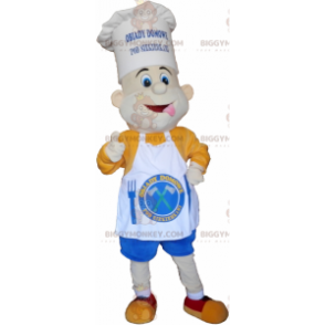 Kokken BIGGYMONKEY™ maskotkostyme med søt lue og forkle - Uklassifiserte maskoter - BIGGYMONKEY_015554 - BiggyMonkey.com