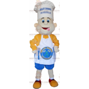 Chef BIGGYMONKEY™ Mascot Costume with Cute Hat and Apron - Unclassified mascots - BIGGYMONKEY_015554 - BiggyMonkey.com