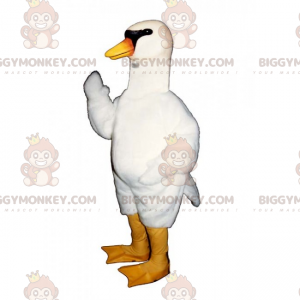 Black Eyed Swan BIGGYMONKEY™ maskotkostyme - Svanemaskot - BIGGYMONKEY_015558 - BiggyMonkey.com